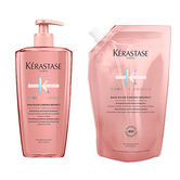 Duo Pumpflakon 500ml + Nachfullpack 500ml Bain Chroma Absolu