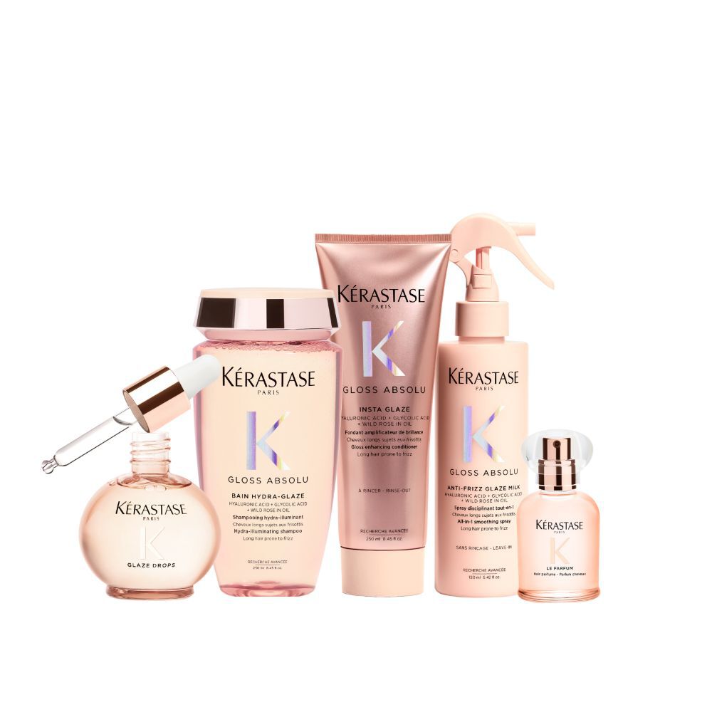 EINZIGARTIGES PFLEGERITUAL GLANZ ANTI-FRIZZ