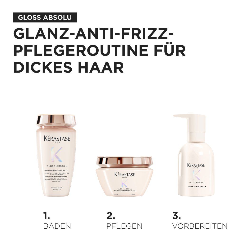 TRIO GLANZ ANTI-FRIZZ DICKES HAAR