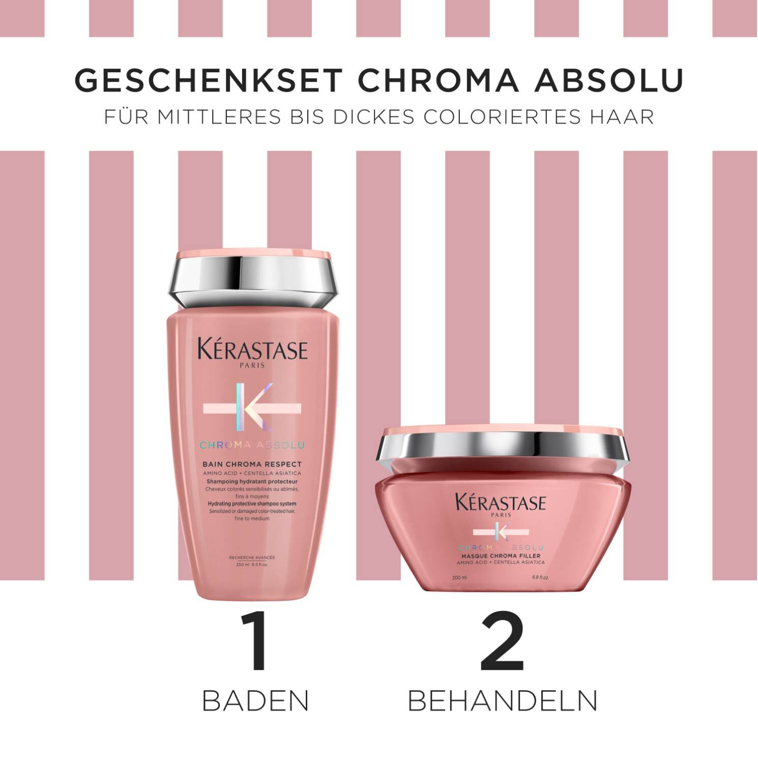 Chroma Absolu - Geschenkset fur mittleres bis dickes coloriertes Haar