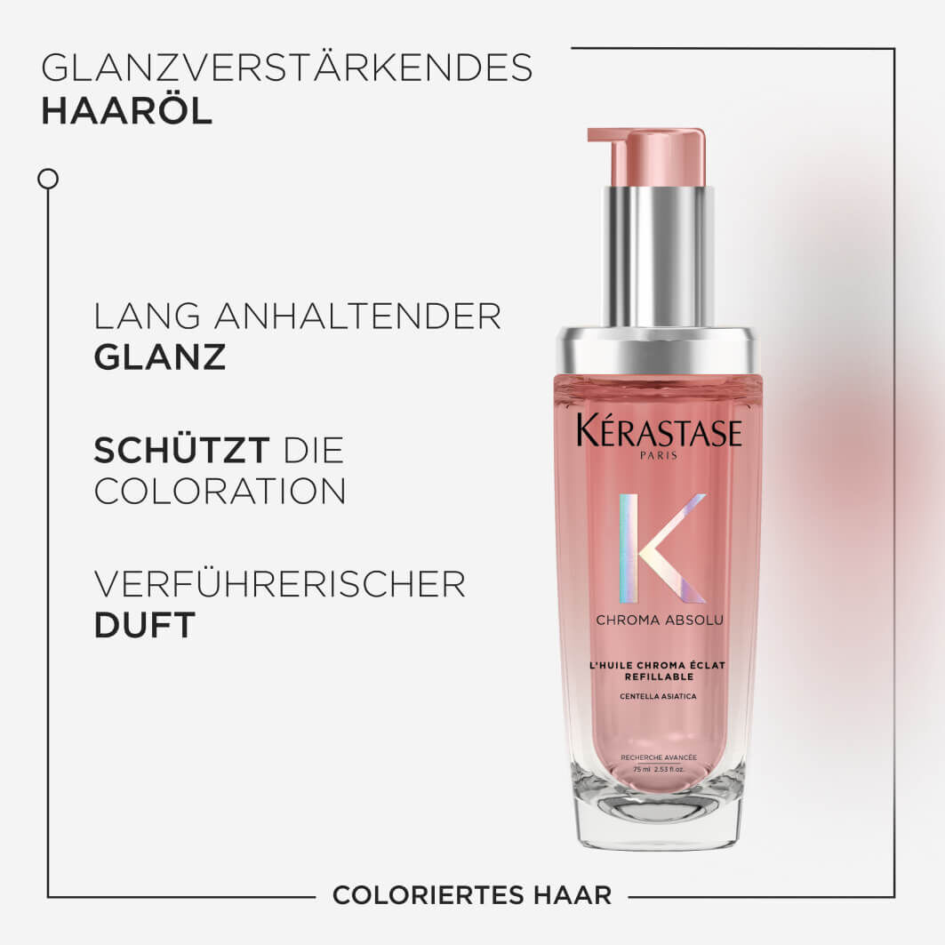 Kérastase L'Huile Chroma Éclat Nachfüllpackung: Haaröl für Coloration