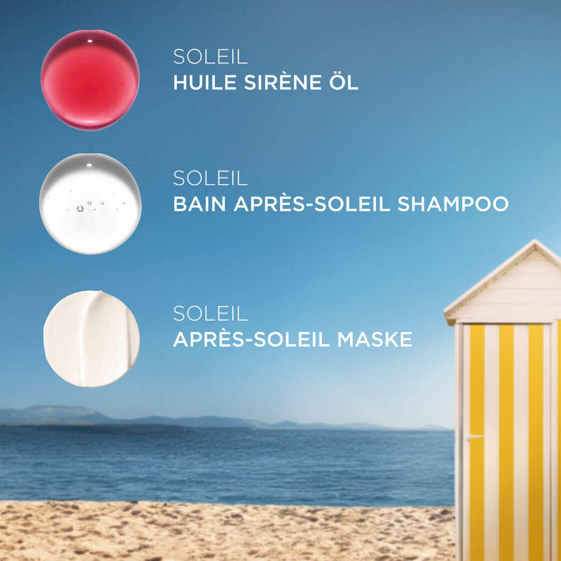 Trio Soleil Effet Plage