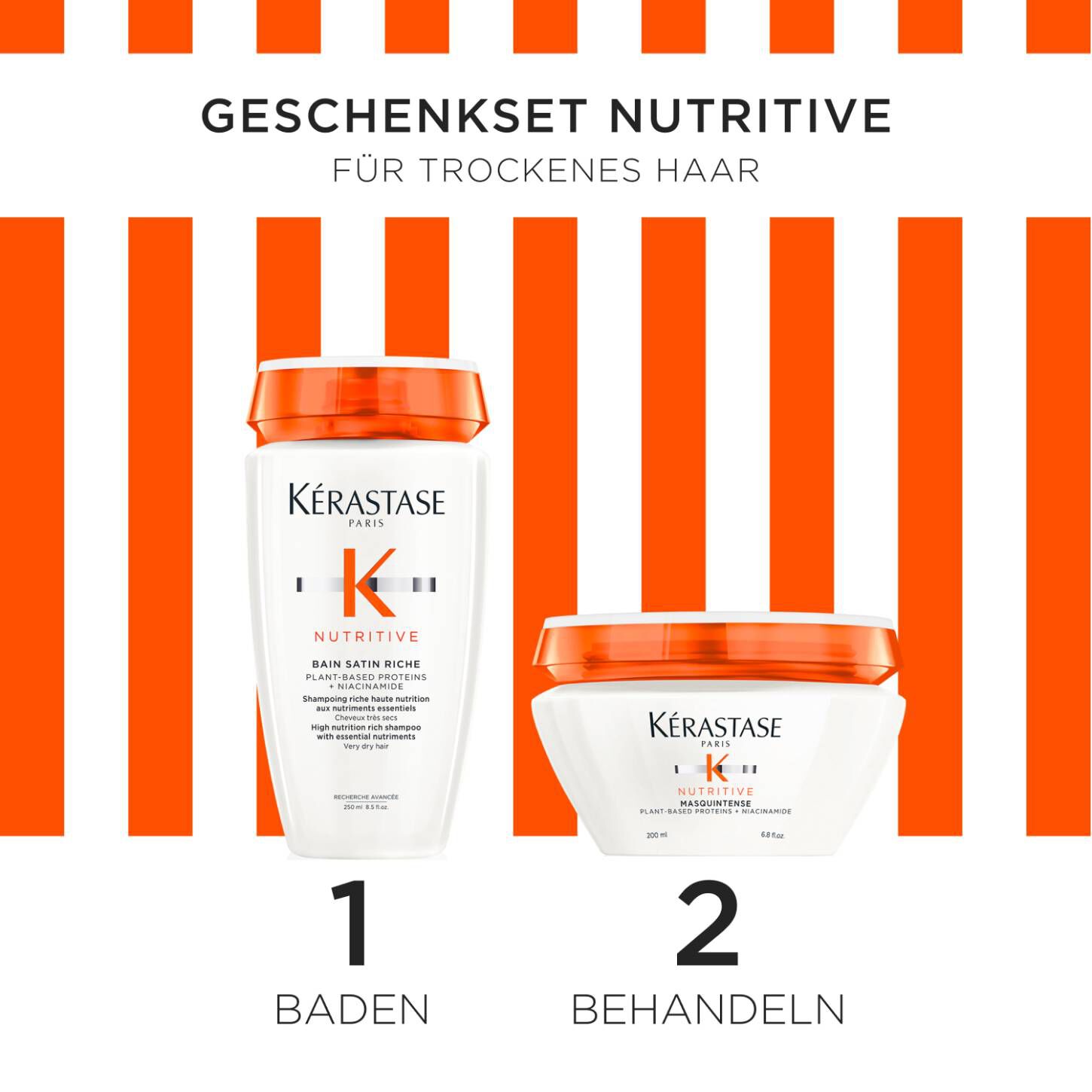 Nutritive - Geschenkset fur feines bis mittleres, sehr trockenes Haar