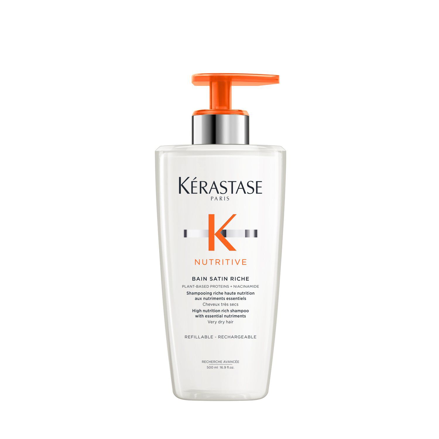 Bain 500ml Satin Riche Shampoo Nachfullbar