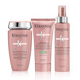 Trio Chroma Absolu fur braun coloriertes Haar