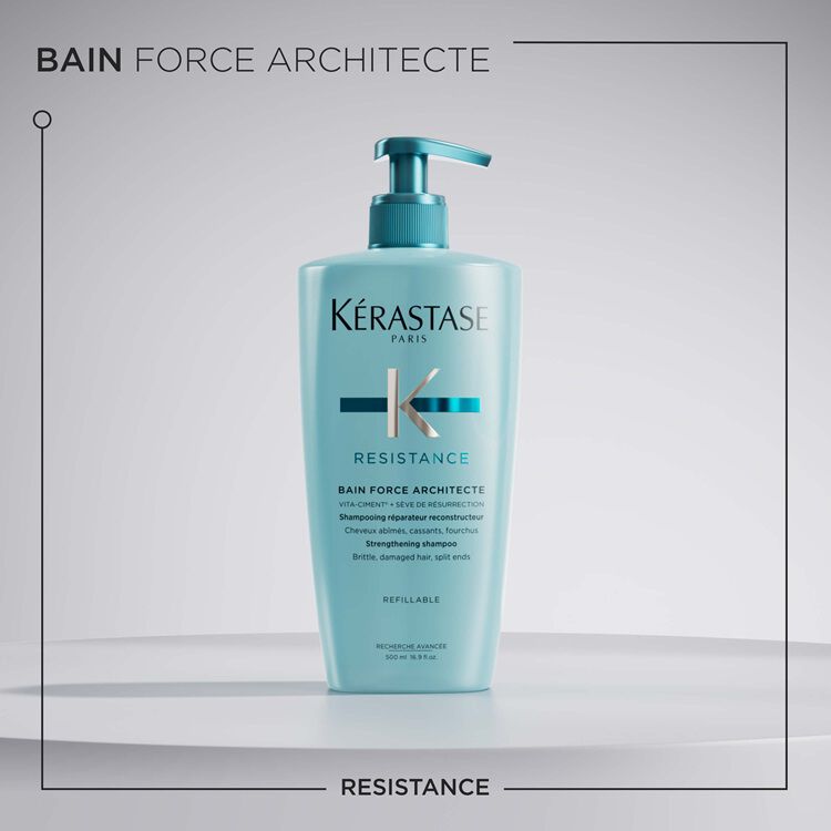 Bain 500ml Force Architecte Shampoo Nachfullbar