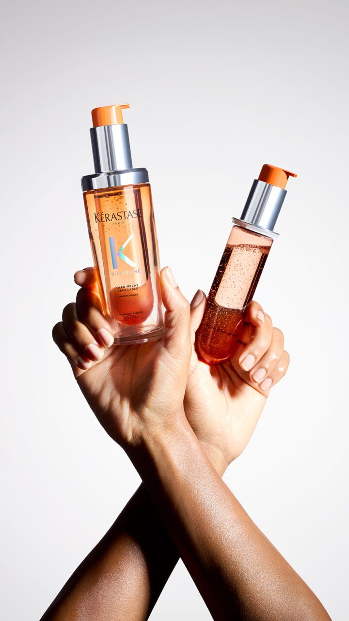 huile anti-frisottis