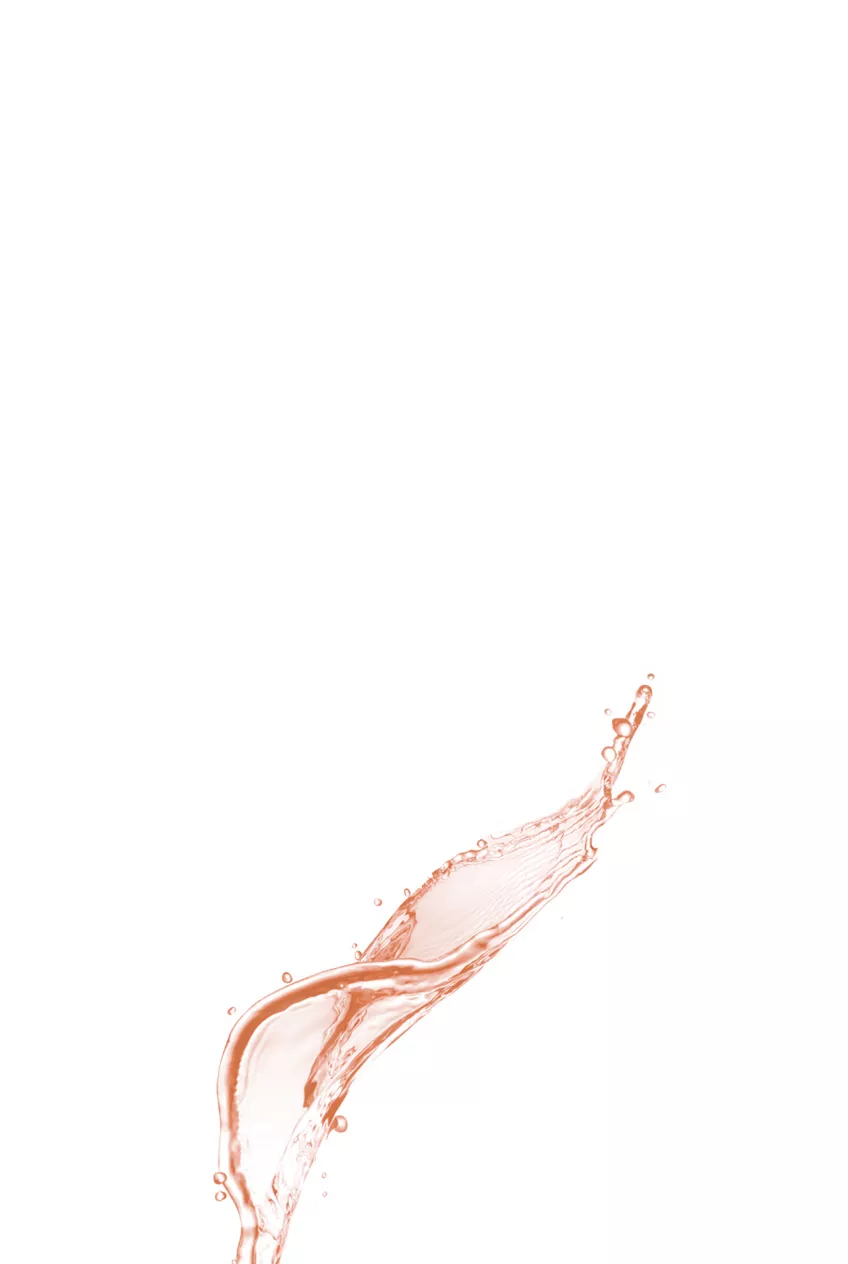 Duftspur, in die Luft geworfen